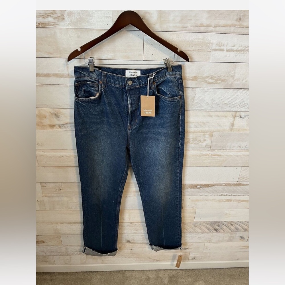 NWT Reformation size 31 Cynthia high rise jeans